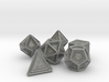 Polyhedral Dice Set 3d printed 