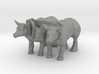 TT Scale Oxen 3d printed This is a render not a picture