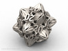Floral All 20's version - Novelty D20 gaming dice 3d printed 