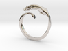 Sleeping Lioness Ring 3d printed 