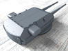 1/700 H Class 40.6cm (16") SK C/34 Guns Blast Bags 3d printed 3D render showing Anton and Dora Turret detail