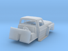 1/64 Late 1970's Ford F600 / F700 Cab with Interio 3d printed 