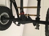 Hilux Rear Axle - wide spring track 3d printed 