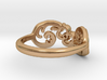 Swedish kurbits Dalarna Jewelry Women Dala Ring 3d printed Love Grows Ring 