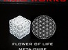  3-D FLOWER OF LIFE "META-CUBE" 3d printed 