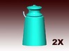 Pedestal roller - 1:50 - 2X 3d printed 