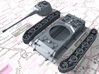 1/120 (TT) German Pz.Kpfw. Löwe VK70.01 (K) Tank 3d printed 3d render showing product parts