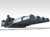 1/48 Royal Navy 21" Quad Torpedo Tubes x1 3d printed 3d render showing product detail