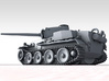 1/120 (TT) Pz.Kpfw VI VK36.01 (H) Gerät 725 Tank 3d printed 3d render showing product detail