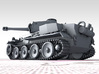 1/144 Pz.Kpfw VI VK36.01 (H) 10.5cm L/28 Tank 3d printed 3d render showing product detail