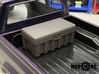 Tuff Box Base (Half Depth) 3d printed Shown in RC4WD Mojave II