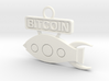 Bitcoin - Rocket To The Moon - v1 3d printed 