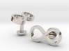 Infinity Wedding Cufflinks 3d printed 