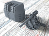 1/56 RN 4" MKV P Class Gun B Mount Closed Ports 3d printed 3d render showing product detail