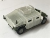 M1151 Humvee Armor W/ Spare Tire Bumper and Turret 3d printed 