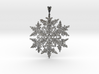 Wilson Bentley Snowflake Crystal Pendant 3d printed 