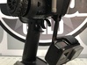 Spektrum DX5C Rugged Compatible GoPro Mount 3d printed Prototype shown, prints in Black Versatile Plastic