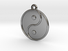 Engraveable Chinese Ying Yang Pendant  ~mk 2~ 3d printed 