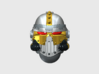 10x Base - Iron Skull Helmets 3d printed 
