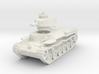 Chi-Ha Tank 1/56 3d printed 