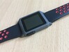 Pebble 2 Smartwatch Replacement Case | new shape 3d printed showing fully assembled case (parts not included)