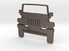 Jeep Art: Wrangler Toothpaste Pusher 3d printed 
