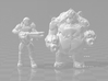  Doomguy Doomslayer Triple Chaingun miniature game 3d printed 