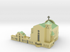 Suseo Cathedral color 3d printed 