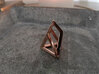 EOS chestahedron - rictoken 3d printed 14k Rose Gold Plated Brass