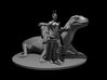 Lashunta Woman with Lizard Mount 3d printed 