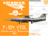 Lockheed-Ryan VTOL F-104 Starfighter 3d printed 