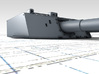 1/350 König Class 30.5cm (12") SK L/50 Guns x5 3d printed 3d render showing product detail