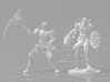 Kratos god of war Nemean Cestus miniature games 3d printed 
