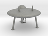 HO Scale Flying Saucer & Aliens 3d printed This is a render not a picture