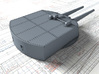 1/150 SMS Posen 28cm/45 (11") SK L/45 Guns x6 3d printed 3d render showing product detail