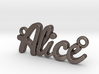 Name Pendant - Alice 3d printed 