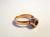 ROLLER DERBY WHEEL ring 3d printed 