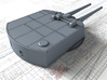1/150 Moltke Class 28cm/50 (11") SK L/50 Guns x5 3d printed 3d render showing product detail
