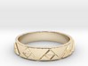 Slim Triforce Ring (Choose your size!) 3d printed 