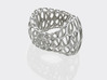 Designer geometric coctail ring #Skeleton 3d printed 