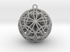 Power Ball Pendant - Steel 3d printed 