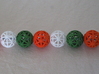 torus_pearl_type6_ultrathin 3d printed White is type8, Green is type6 and Orange is type4.