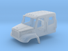 Freightliner Crew Cab Open Windows 1-87 HO Scale 3d printed 