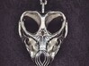 Tuatara Skull Pendant 3d printed 