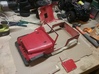 Tamiya CC-01 Soft Top Jeep Door LH 3d printed Top and doors removed from body.