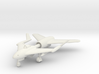 (1:144) DVL Composite Jet fighter (Central boom) 3d printed 