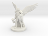 Aasimar Male Cleric with War Hammer 3d printed 