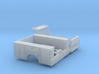 Dually Full Box Dump Truck Bed 1-87 HO Scale 3d printed 