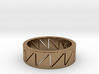 Visionary Crazy V Ring By Kris Kitchen  Ring Size  3d printed 
