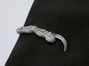 Raven Claw Tie Bar 3d printed Raven claw tie bar in antique silver
